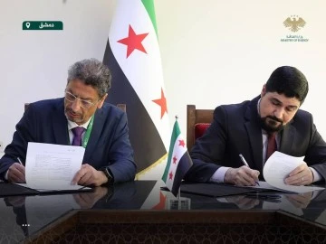 وزارة الطاقة توقع مذكرة تفاهم مع منظمة دعم قطاعي المياه والصرف الصحي 