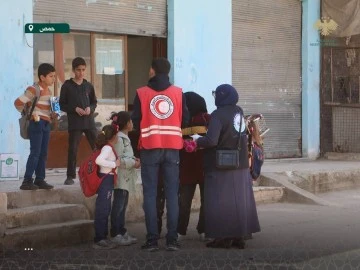 حملة توعوية للحد من آثار الجفاف بالتعاون مع منظمة  الهلال الأحمر 