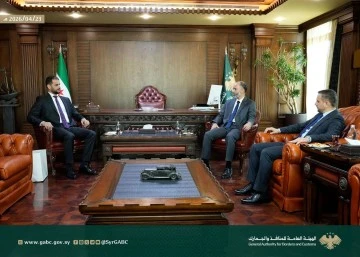 رئيس الهيئة العامة للمنافذ والجمارك يستقبل القائم بأعمال السفارة الليبية 