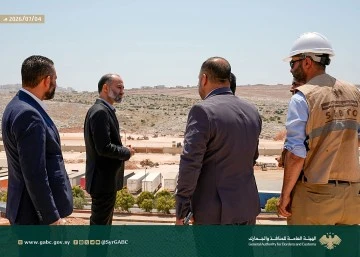 جولة تفقدية لرئيس الهيئة العامة للمنافذ والجمارك ووزير الأشغال 