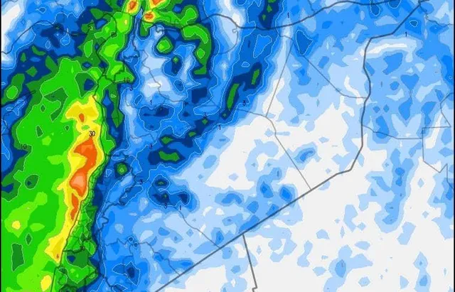 تحذير جوي: أمطار رعدية متوقعة وتحذيرات من وزارة الطوارئ