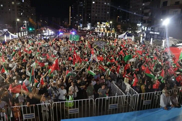 إقامة تجمع في غازي عنتاب لـ"قافلة فلسطين" القادمة من البوسنة والهرسك