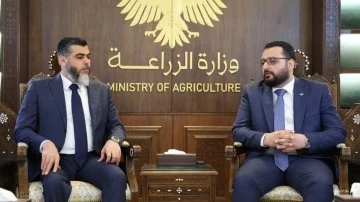 وزير الزراعة يلتقي رئيس الجهاز المركزي للرقابة المالية 