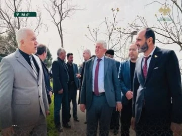 وفد نقابة المهندسين يطلع على الواقع الفني لسد الفرات 