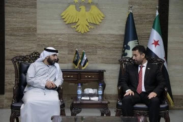 وزير الصحة الدكتور مصعب العلي يلتقي سفير دولة الإمارات 