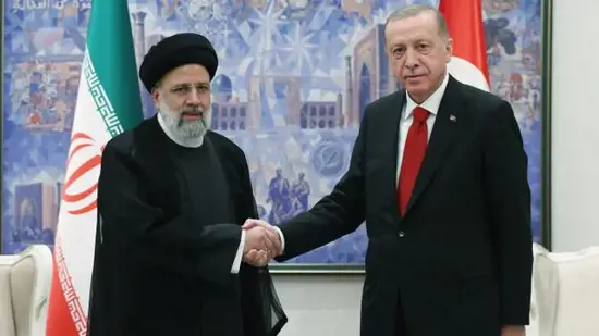 أردوغان يناقش قضية الاعتداء على المسجد الأقصى مع نظيره الإيراني