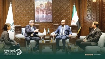 رئيس اتحاد غرف التجارة السورية يستقبل سعادة سفير إيطاليا 