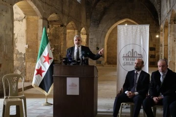 مؤتمرا صحفيا بالتعاون مع مديرية اعلام حلب 