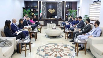 رئيس الهيئة المركزية يستقبل نائبة رئيس بعثة السفارة الألمانية 