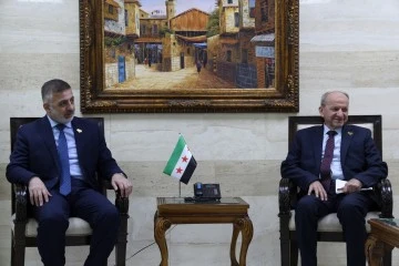 غرفة صناعة دمشق تلتقي معاون الأمين العام لرئاسة الجمهورية المهندس علي كده