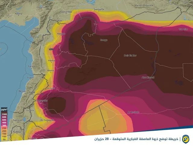 &quot;الخوذ البيضاء&quot; تُحذر المدنيين من تأثيرات &quot;عاصفة غبارية&quot; تبدأ اليوم وتزداد وتيرتها الجمعة