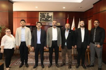 زيارة هامة من تجمع رجال الاعمال والصناعيين العرب إلى رئيس غرفة تجارة غازي عنتاب تونجاي يلدرم