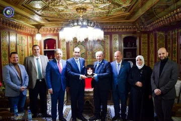 رئيس غرفة صناعة دمشق يستقبل سفير المملكة الأردنية الهاشمية 