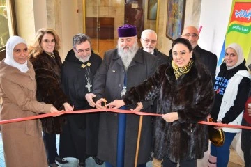 انطلاقة معرض صنع بحب بفندق شهبا حلب 