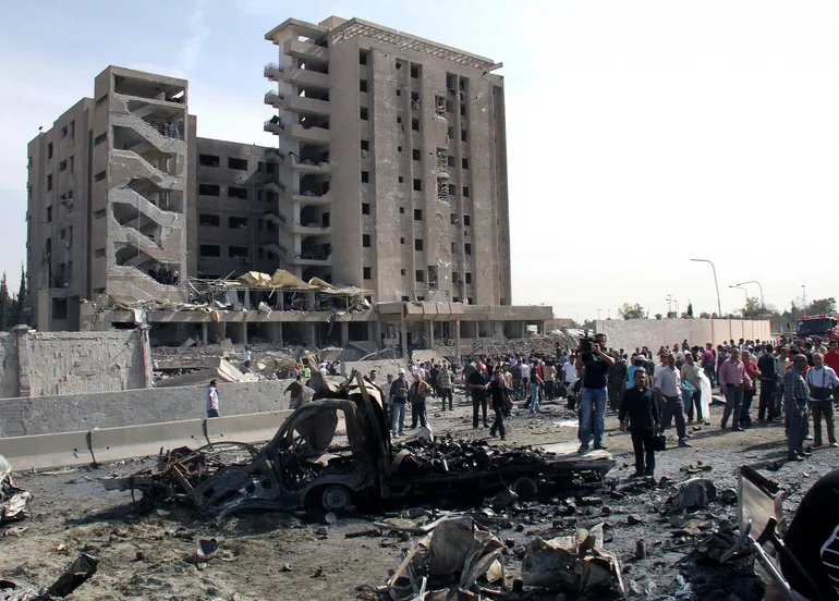 انفجار عبوة ناسفة يهز ضاحية &quot;يوسف العظمة&quot; قرب دمشق