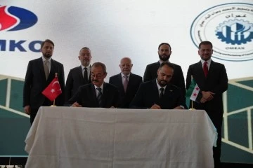 وضع حجر الأساس لمشروع إعادة تأهيل معمل اسمنت المسلمية بحلب 