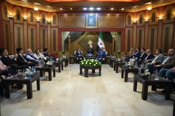 محافظ حلب يستقبل القائم بأعمال سفارة اليابان في سورية 