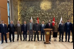 استقبال رسمي لمحافظ حلب في ولاية غازي عنتاب لتعزيز التعاون المشترك