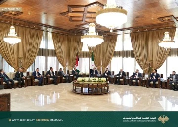وفد اردني حكومي يلتقي رئيس الهيئة العامة للمنافذ والجمارك 