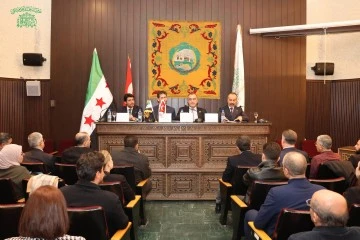 غرفة تجارة دمشق تستقبل وفدا من منظمة موصياد التركية 