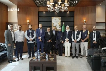 بحضور وزيرة الشؤون الاجتماعية والعمل عقد اجتماع وفد الجمعية الطبية السورية الأمريكية للتوحد