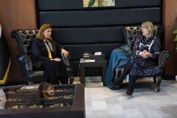 وزيرة الشؤون الاجتماعية تبحث مع وفد لجنة التحقيق الدوليةالدولية لحقوق الإنسان 