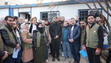 وزيرة الشؤون الاجتماعية والسيد محافظ حلب جولة ميدانية 