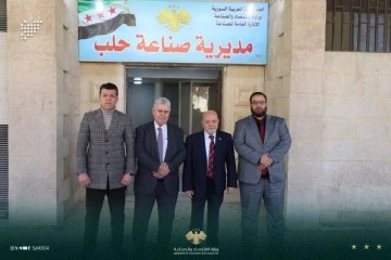 وزير الاقتصاد يتفقد مديرية الصناعة والمدينة الصناعية في الشيخ نجار 