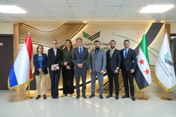 الهيئة العامة للطيران المدني استقبلت القائم بأعمال السفارة الهولندية