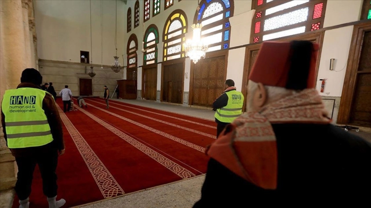 اكتمل إنتاج سجاد الجامع الأموي في دمشق