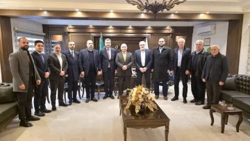 رئيس غرفة صناعة حلب يستقبل الملحق التجاري التركي 