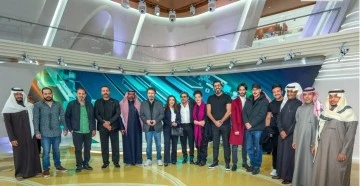 هيئة الإذاعة والتلفزيون السعودية تستقبل نجوم الدراما السورية 