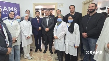 برعاية وزارة الصحة افتتاح المركز السني بدرعا