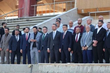 وزير الرياضة. والشباب التركي والوفد الرياضي يزور المدينة الرياضية بحلب