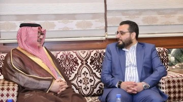 وزير الزراعة يلتقي السفير السعودي  غازي بن رافع العنزي  