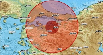 زلزال بقوة 5.1 درجة يضرب ولاية بورصة وتشعر به اسطنبول