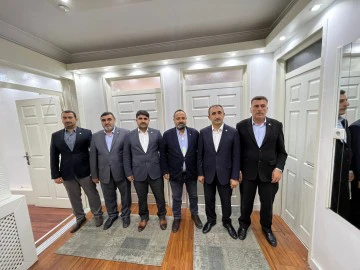 زيارة  Şehzade Demir للسيد Arif KURT رئيس رابطة صحفيي غازي عنتاب