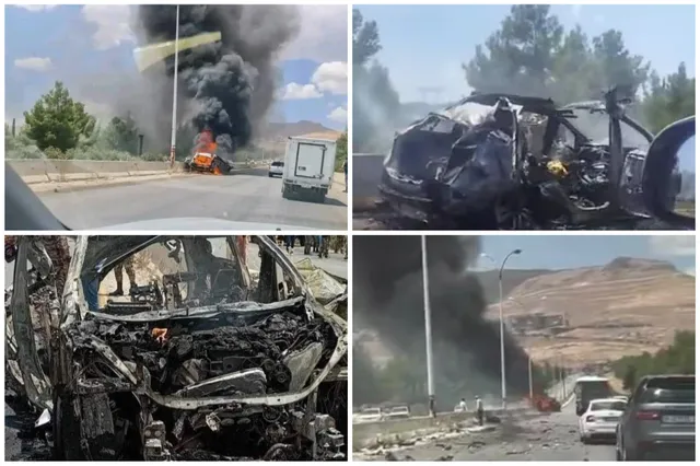 مؤشرات على عملية اغتيال.. غارة نهارية تستهدف سيارة قرب حاجز الصبورة بدمشق