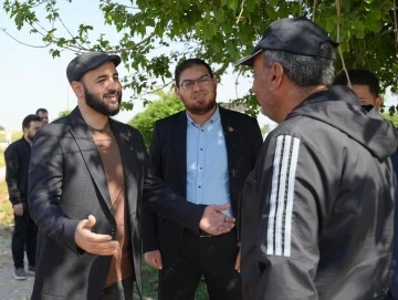 محافظ حلب المهندس عزام الغريب جولة معايدة بمناسبة عيد العمال 
