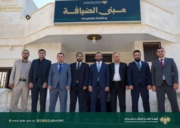 معاون رئيس الهيئة العامة للمنافذ والجمارك يتفقد منفذ جرابلس