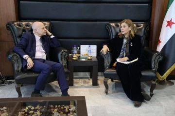 وزيرة الشؤون الاجتماعية والعمل تلتقي نائب المبعوث الخاص للأمم المتحدة إلى سورية
