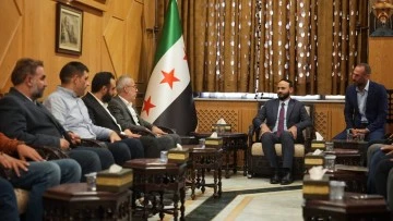 محافظ حلب يلتقي وفداً تركياً من جمعية "جيهان نوما" للتعاون والتضامن