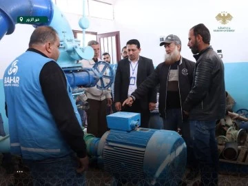 تأهيل محطة جزرة البوحميد بريف دير الزور لتحسين إمدادات المياه 