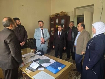 جولة مدير التنمية الإدارية الاستاذ عبد الكريم قادري إلى مديرية التربية بحمص 