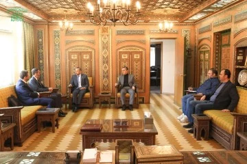  وفد شركة انترتك يزور غرفة تجارة دمشق 