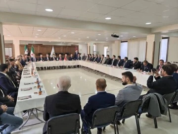 وفد جمعية موسياد التركية يزور غرفة صناعة حلب 