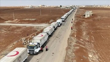  47 شاحنة مساعدات تتجه من دمشق إلى السويداء