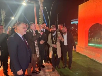 برعاية محافظ حلب افتتاح دوار برج القلعة 